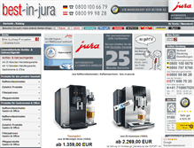 Tablet Screenshot of best-in-jura.de